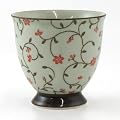 Japanische Teeschale, 41806-725 Kosome Karakusa Teacup