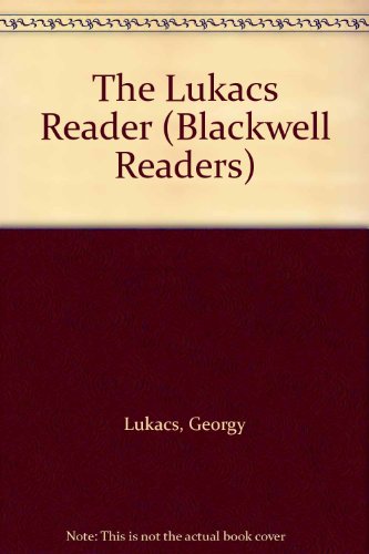 the lukacs reader blackwell readers
