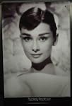 Audrey Hepburn manifesto metallo Meta...