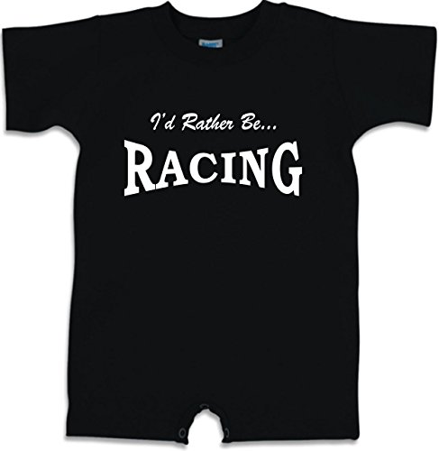 Funny Baby Romper (ID RATHER BE RACING) Infant T-Shirt