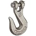Peerless 8023415 Grade 43 Forged Steel Clevis Grab Hook, Self Colored, 3/8" Trade, 5400 lbs Working Load Limit, (Pack of 10)