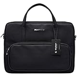 BRINCH(TM) 13-13.3 Inch Laptop / Notebook Computer / Macbook / Macbook Pro / Macbook Air Case PU Messenger Bag Carry Case Briefcase(Black)