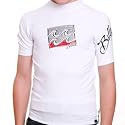 Billabong Boys Exhibit Kids SS Rashvest - White