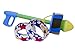 HurriK9 100+ Foot Flying Ring Launcher For Dogs (Starter Pack Extra Tough, Launcher + 3 Extra Tough Spandex Rings)
