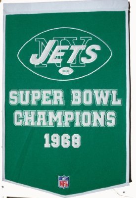 New York Jets - Dynasty Banners Pennant w/Rod NFL (Pennant Wallhanging)