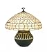 Meyda Tiffany 11119 Table Lamp, Beige