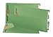 Smead End Tab Fastener File Folder, Shelf-Master® Reinforced Straight-Cut Tab, 2 Fasteners, Legal Size, Green, 50 per Box (28140)
