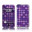 Dots Purple Design Apple iPod Touch 2G (2nd Gen) / 3G (3rd Gen) Protector Skin Decal Sticker