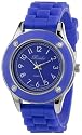 Breda Women's 2282_blue "Whitney" Rhinestone Jelly Sport Watch