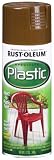 Rust-Oleum 243670 Paint for Plastic 12-Ounce Spray, Espresso