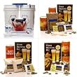 Maestro Homebrew Beer Kit with 3 True Brew Home Brew Ingredient Kits