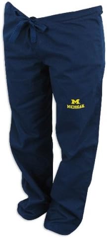 Michigan Wolverines Blue Scrubs Pants
