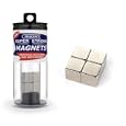 MAGCRAFT� Magnets - 1/2" Rare Earth Cube, Package of 4