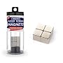 Magcraft NSN0607 1/2-Inch Rare Earth Cube Magnets, 4-Count