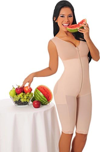 Fajas Colombianas Salome Womens Shapewear Full Body Shaper w/ Bra High Back