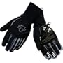 Descente 2009/10 Coldfront Full Finger Cycling Gloves - Black - 19116bk (S)