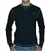 Volcom MUSTLEY Mens Black Long Sleeve Thermal Jersey Shirt / Tee