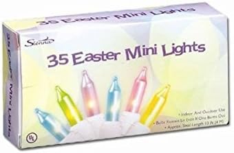 Pastel EASTER mini STRING LIGHTS multi INDOOR/OUTDOOR