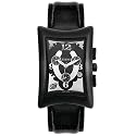 Elini Men's Nazar  Black Leather Chronograph Watch #BK774HRSCR