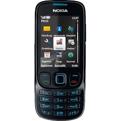 Nokia 6303 classic matt black (Kamera mit 3,2 MP, MP3, Bluetooth) Handy