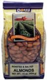 Almonds Roasted & Salted - 1 lb., Ships Ground Only