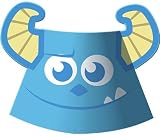 Disney's Monster, Inc, 1st Birthday Cone Hats-8 count