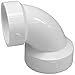 Genova Products 72821 90 Degree Reducing Elbow Pipe Fitting, 2" x 1 1/2"