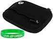 Neoprene Sleeve (Super Black) Case for iomega Prestige 1 TB Portable Hard Drive Compact Edition 34866
