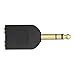 RadioShack Gold-Plated Y-Adapter 1/8 Inch Plugs-to-1/4 Inch Jack