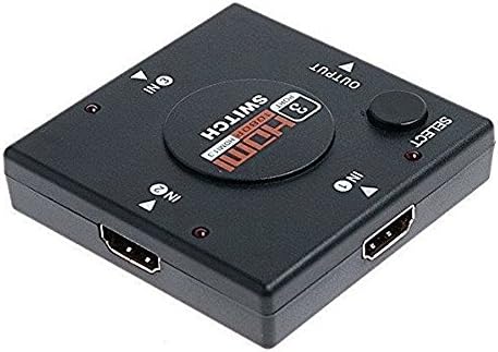 Tikamusic(TM) 3 port High Speed HDMI Switch with Remote Control