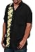 Ingear Casual Shirt Button Down Hawaiian Short Sleeve Cruise Rayon Summer Shirt
