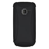 Amzer Silicone Skin Jelly Case for Nokia C3 - Black