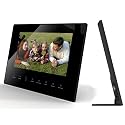 7" Slimline Black Digital Photo Frame