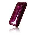 PULSARplus Silikon Hülle für Apple iPhone 3G / 3G S / 3GS Tasche in purpurrot