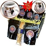 Wedding Wedding Anniversary Personalized Coffee Gift Baskets Coffee Gift... by 3dRose LLC