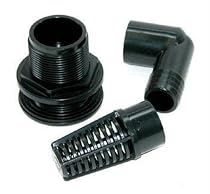 Lifegard Aquatics 1-Inch Bulkhead Fitting Kit
