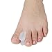 Cerkos Gel Toe Separators Straightener Bunion Toe Protector Which Separates and Protects Dislocated and Overlapping Toes or Those That Rub Against Each Other, Reduce the Risk of Fungal Infections, but It Minimizes Friction That Can Lead to Painful Injuries of the Toes
