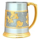 G2219 - Gold Fish Tankard (Gold Trimmed -B)