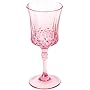 Royal Diamond Pink 10 Oz. Acrylic Plastic Goblet