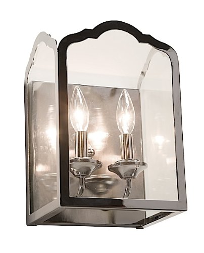 Artcraft Lighting AC949CH Cambridge 2-Lite Wall Sconce Light, Chrome