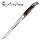 Queen Large Fillet Knife w/ Stag Bone Handle