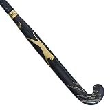 Slazenger N Pro 1 Composite Hockey Stick (36.5,Light,Black/Gold)