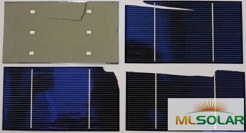 1kg Almost Whole 3x6 Solar Cells for DIY Solar Panel