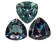 MIN 2.25CTW 6X6MM TRILLION RUSSIAN LAB ALEXANDRITE SET OF 3