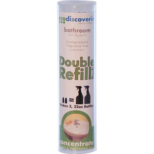 Eco Friendly Safe Bathroom Cleaner 2 oz Concentrate (2 pk-makes 64 oz)
