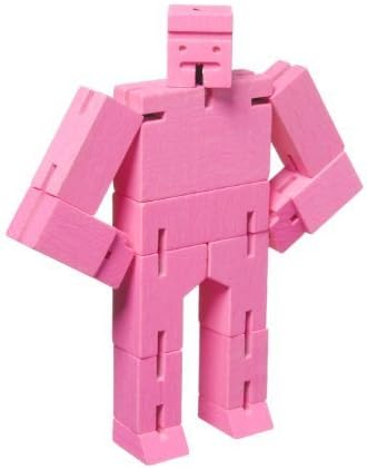 Micro Cubebot Brain Teaser Puzzle, Pink by Areaware
