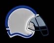 Penn State Nittany Lions Neon Football Helmet