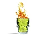 Kikkerland Skull Shot Glasses, Set of 4