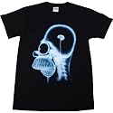 Simpsons Homer's Brain X-Ray Glow in the Dark Mens T-Shirt