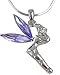 Adorable Amethyst Purple Crystal Fairy Tinkerbell title=